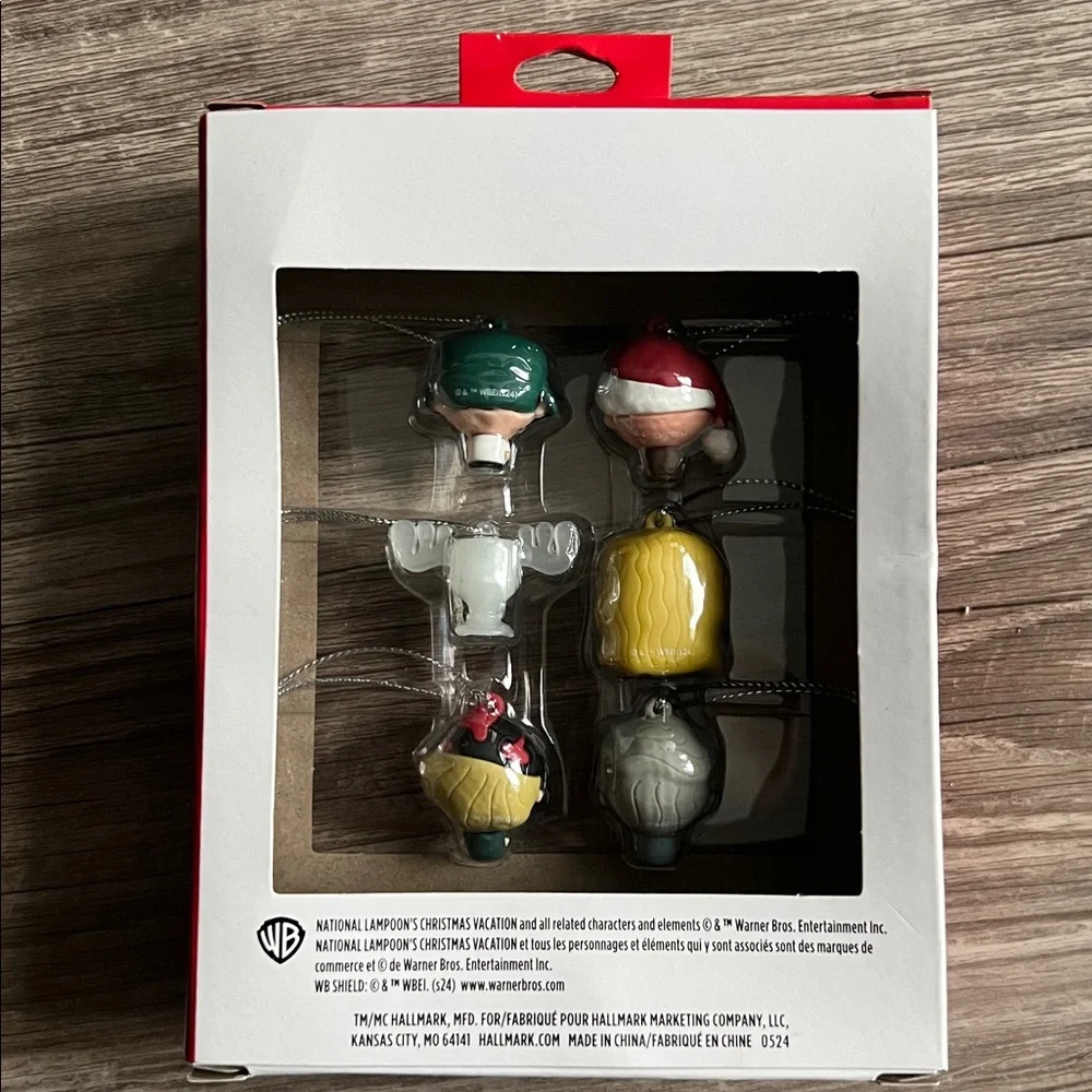 Hallmark National Lampoon’s Christmas Vacation Character Ornaments Set Mini New